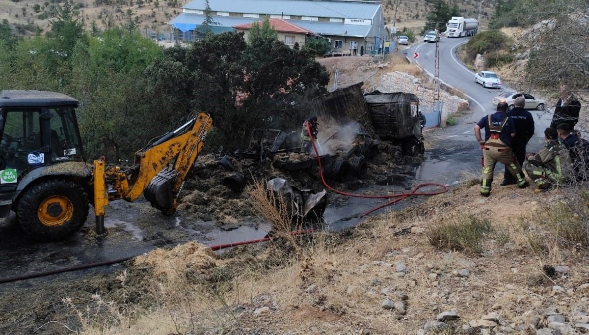 ayni tirda pes pese yangin itfaiye binasi goturulerek sonduruldu hjbkxEff