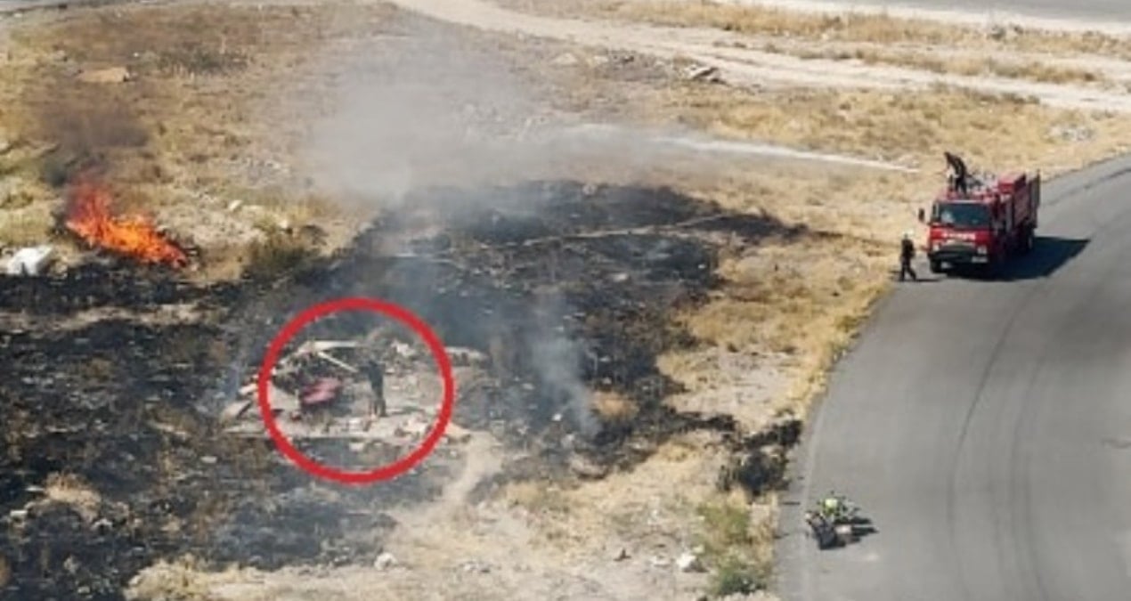 salca yapmak icin yangin cikardi istifini bozmadan karistirmaya devam etti rn2MhIvn