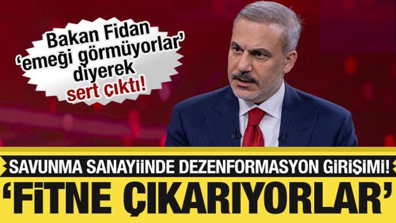 bakan fidan sert cikti savunmadaki emegi gormeyenler fitne cikariyor d3yP9w6w
