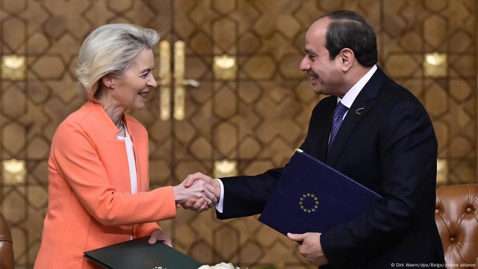 Ursula von der Leyen Mısır'ı Ziyaret Etti